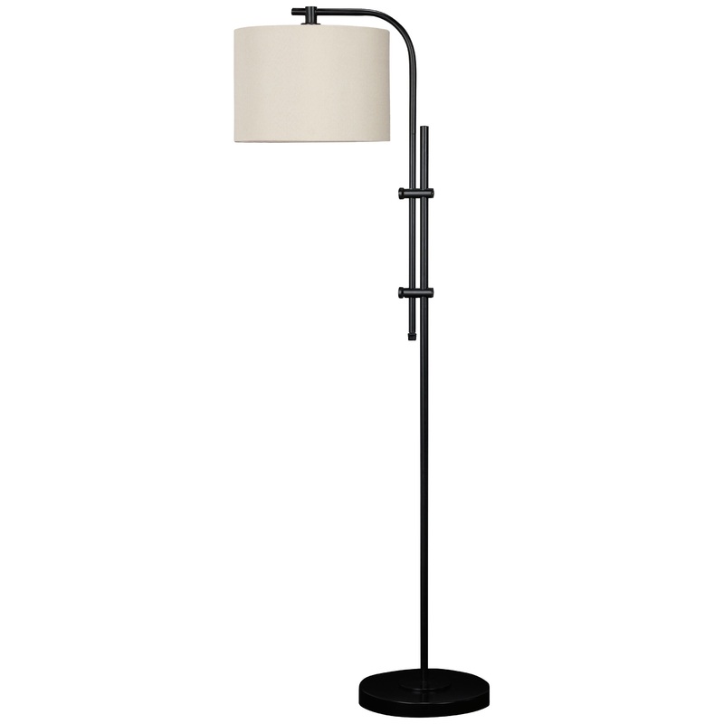 Baronvale – Metal Accent Lamp|Black|Floor Lamps|Table Lamps