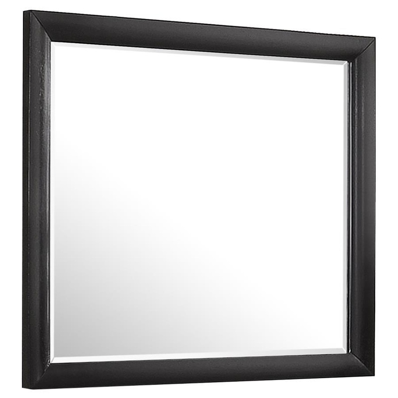 Briana – Dresser Mirror – Black
