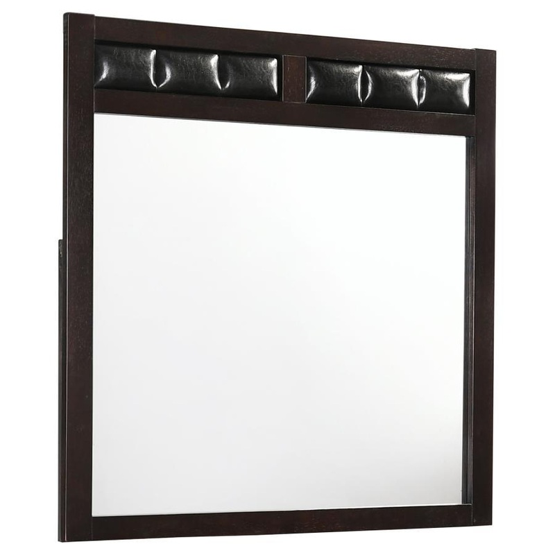 Carlton – Upholstered Rectangular Mirror