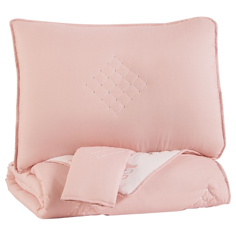 Lexann – Comforter Set|Pink|Full