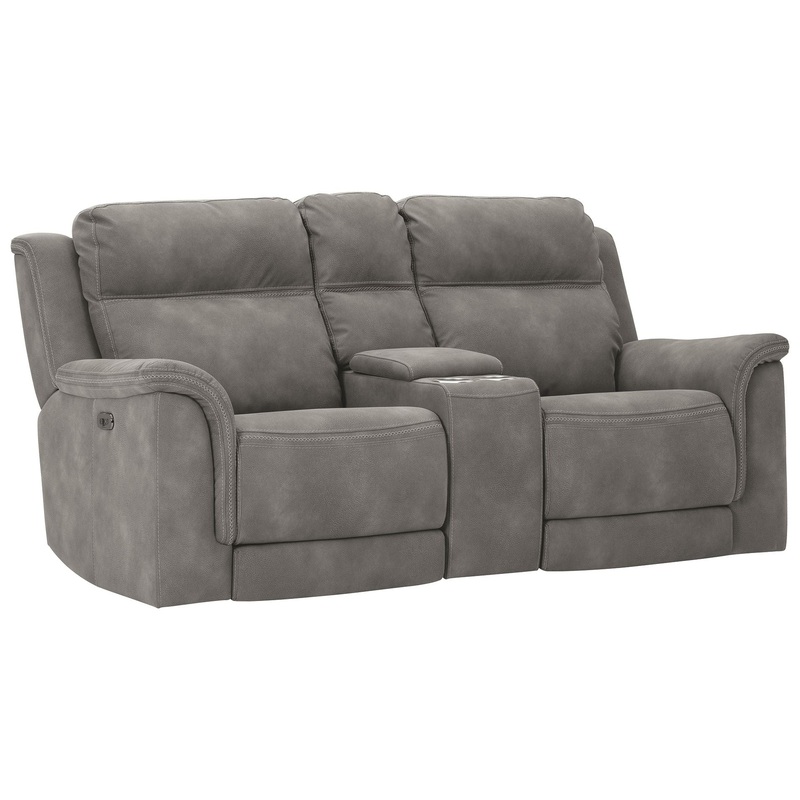 Next-Gen Durapella – Reclining Power Loveseat With Console