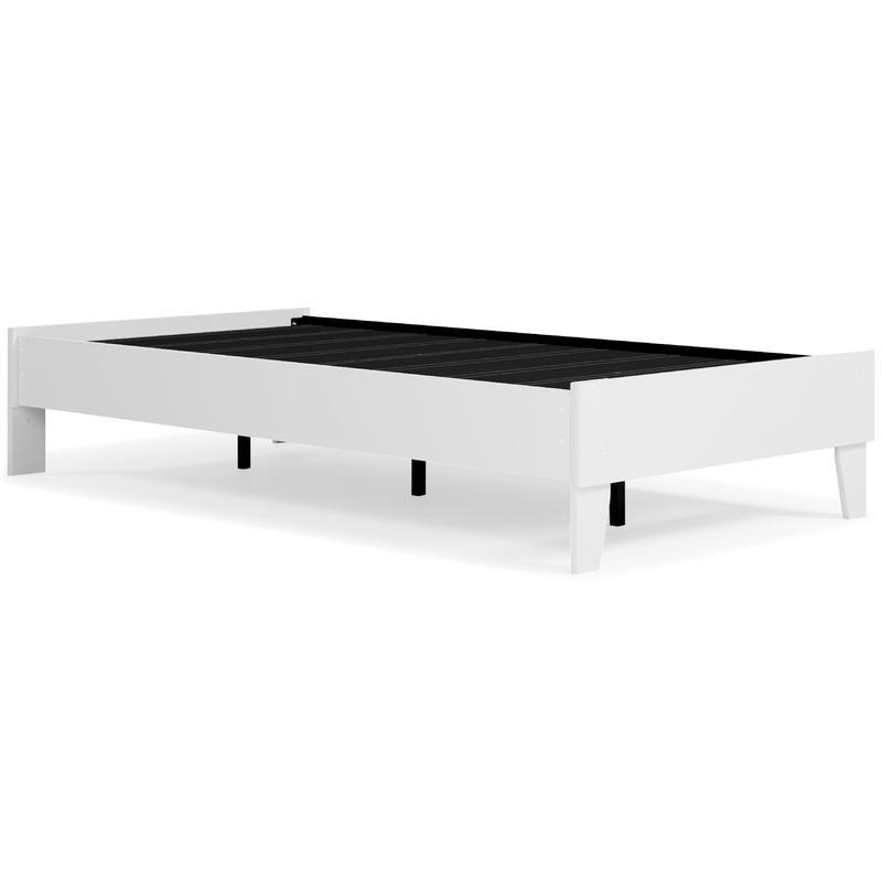 Piperton – Platform Bed|White|Full|Twin