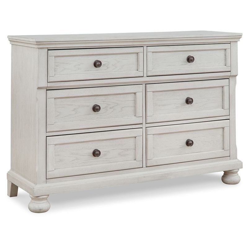 Robbinsdale – Dresser|White|7 Drawers|6 Drawers