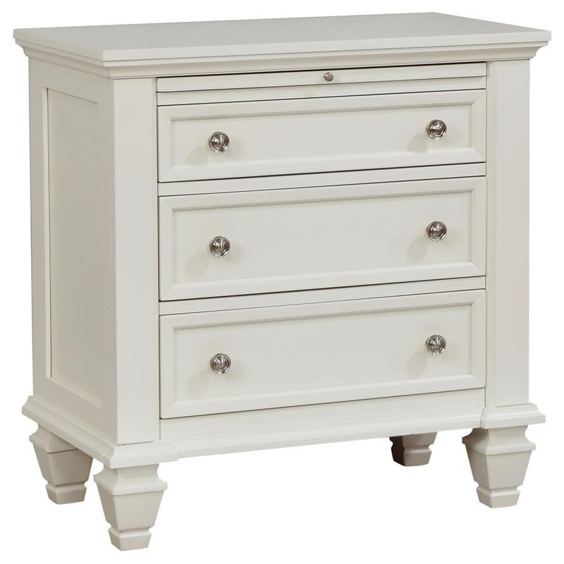 Sandy Beach – 3-drawer Nightstand