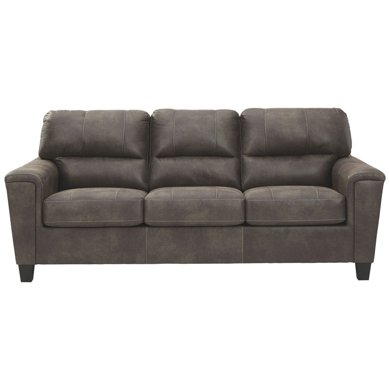 Navi – Stationary Sofa|Dark Gray