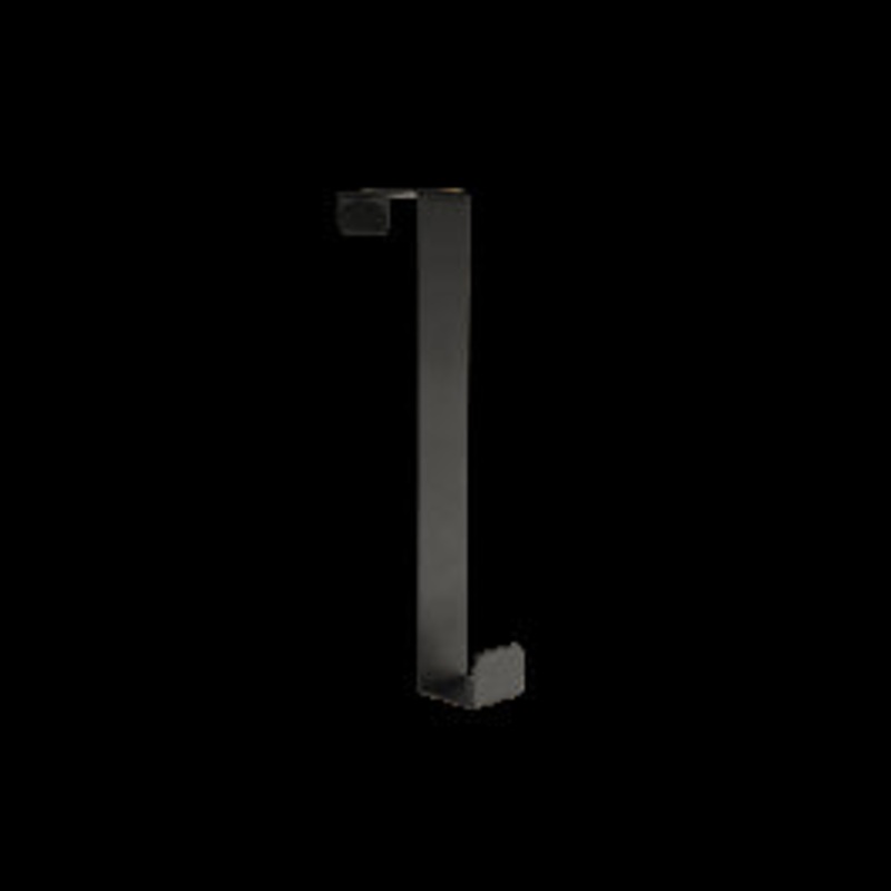 SPACEO BLACK DOOR HOOK