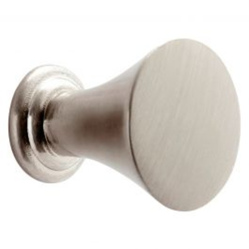 TRINITY KNOB DIAM. 19 MM, BRUSHED NICKEL