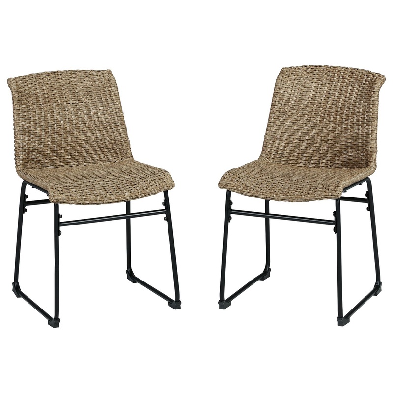 Amaris – Chair (Set of 2) – Brown / Black