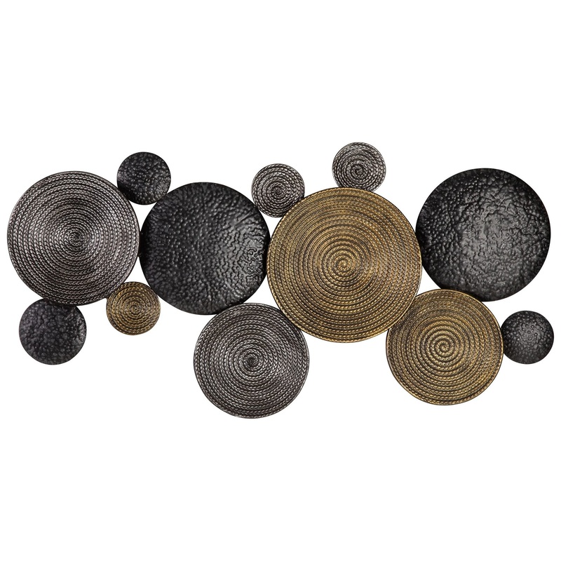 Emsley – Wall Decor – Metallic / Black / Gray