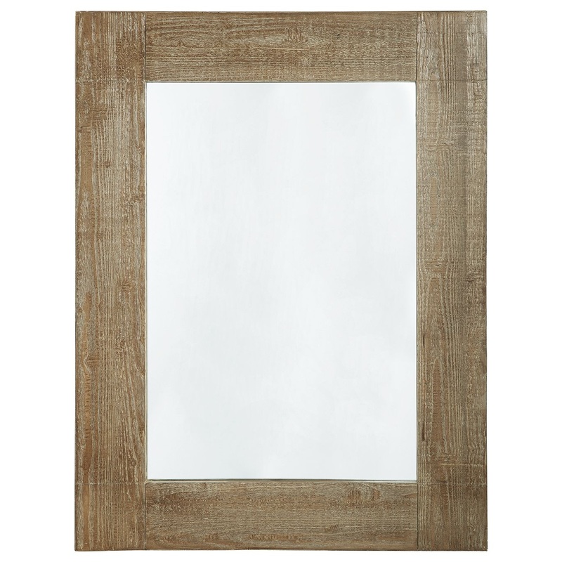 Waltleigh – Accent Mirror – Distressed Brown