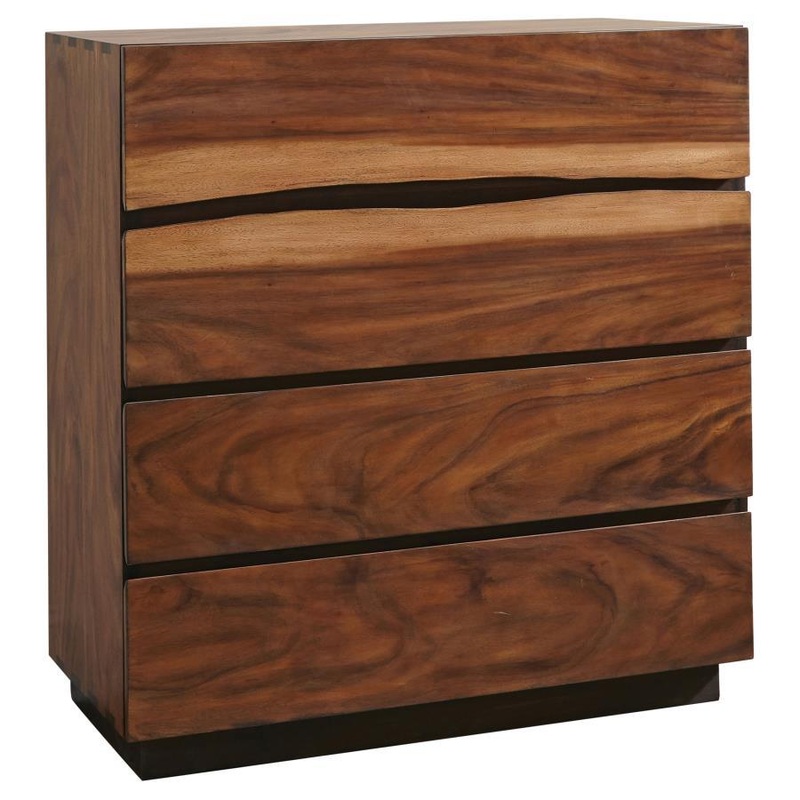 Winslow – 4-Drawer Bedroom Chest – Smokey Walnut