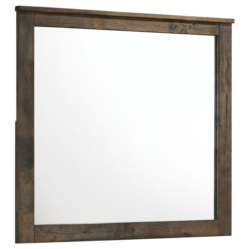 Woodmont – Dresser Mirror – Rustic Golden Brown