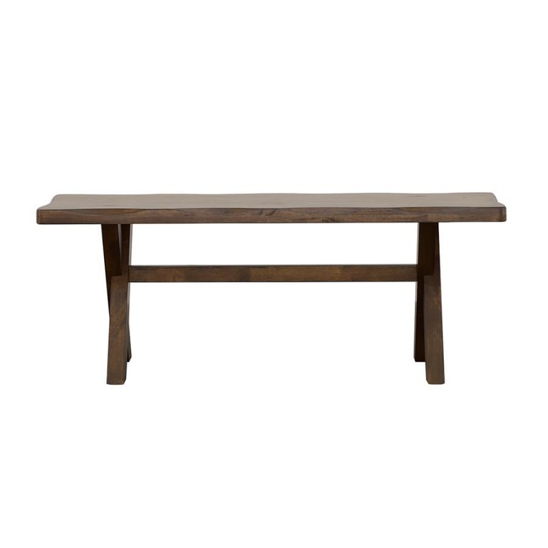 Alston – Wood Dining Bench – Knotty Nutmeg