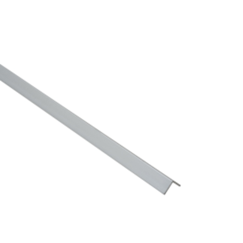 ANODISED ALUMINIUM ANGLE PROFILE 10X10X1MM 2.5M MATT