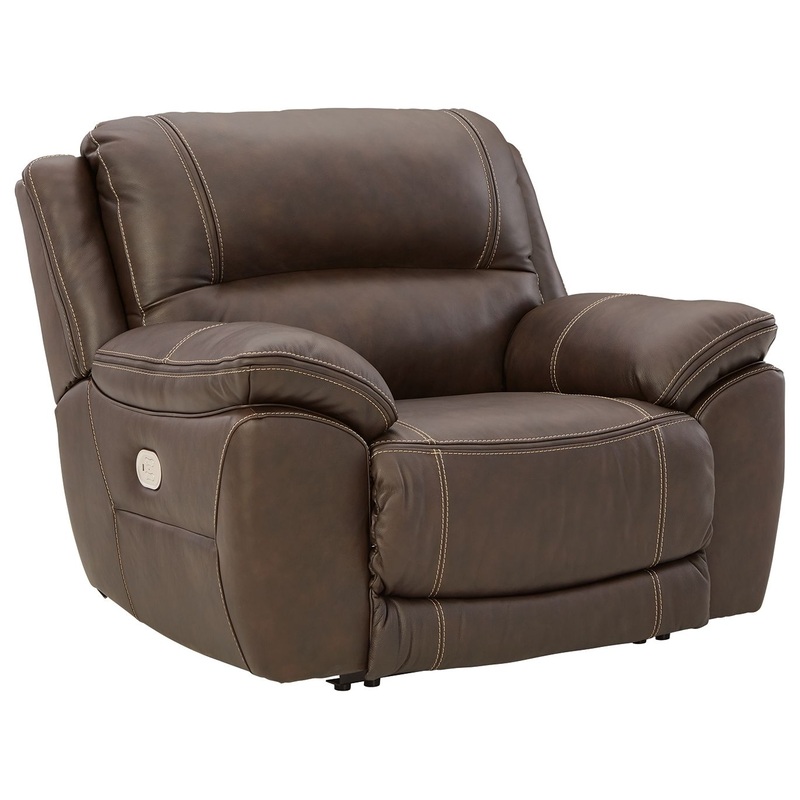 Dunleith – Zero Wall Recliner w/PWR HDRST – Chocolate