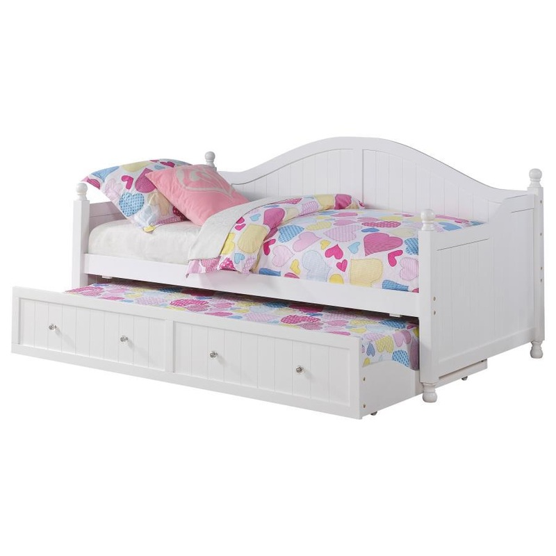 Julie Ann – Arched Back Day Bed With Trundle