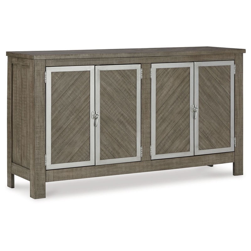 Krystanza – Dining Room Server – Weathered Gray