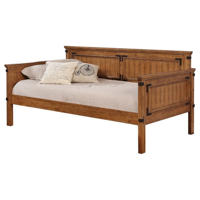 Oakdale – Wood Twin Daybed – Rustic Honey