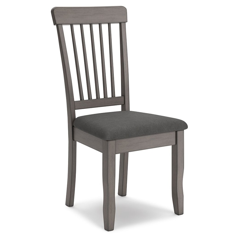 Shullden – Dining Room Side Chair (Set of 2) – Gray