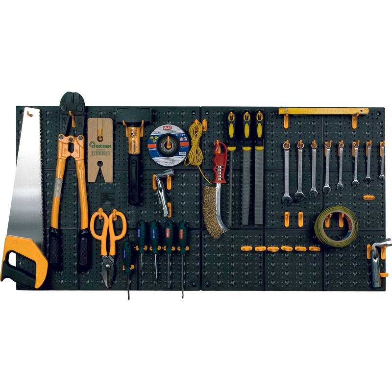 50X1,7X50 CM PLASTIC PANEL WITH PLASTIC HOOKS INCLUDED