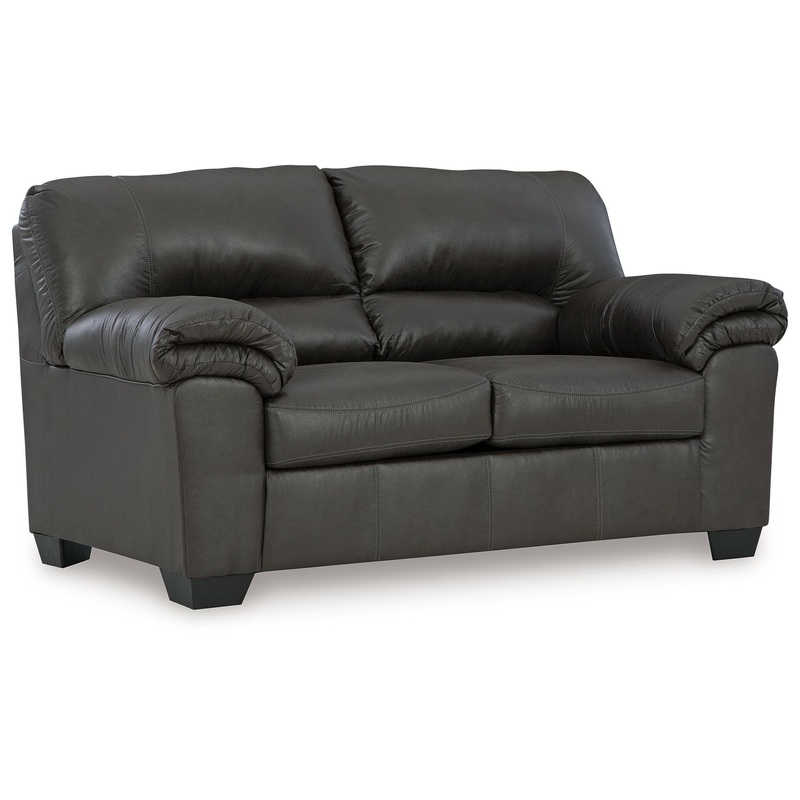 Bladen – Stationary Loveseat|Dark Gray