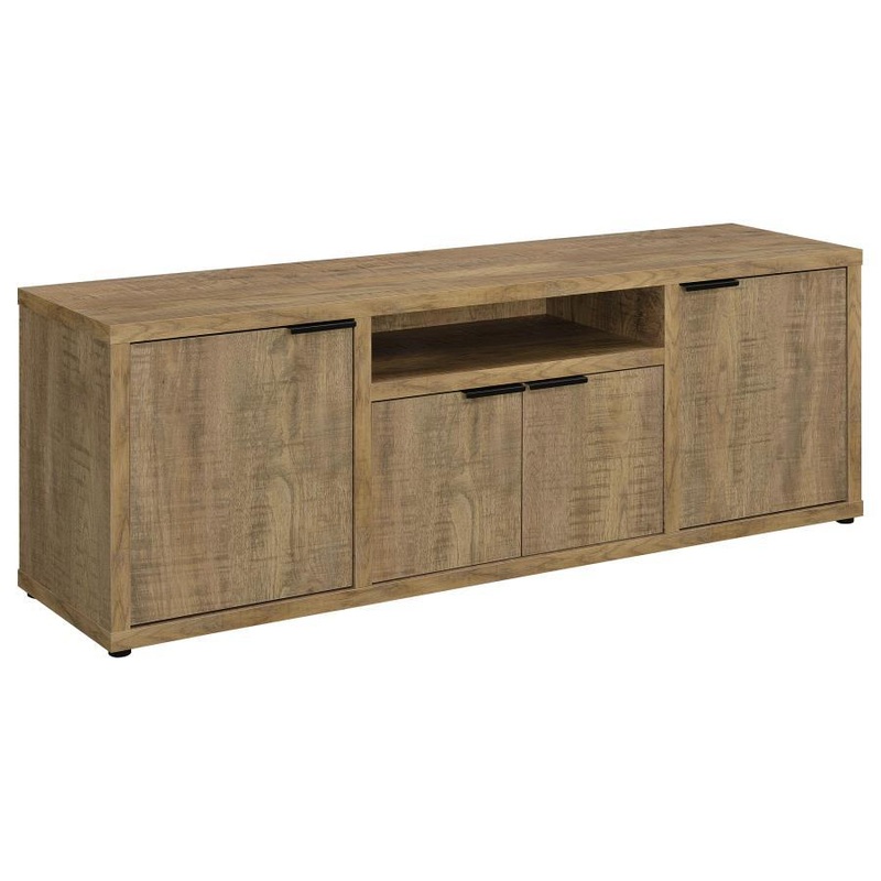 Tabby – 4 Door Engineered Wood TV Stand – Mango