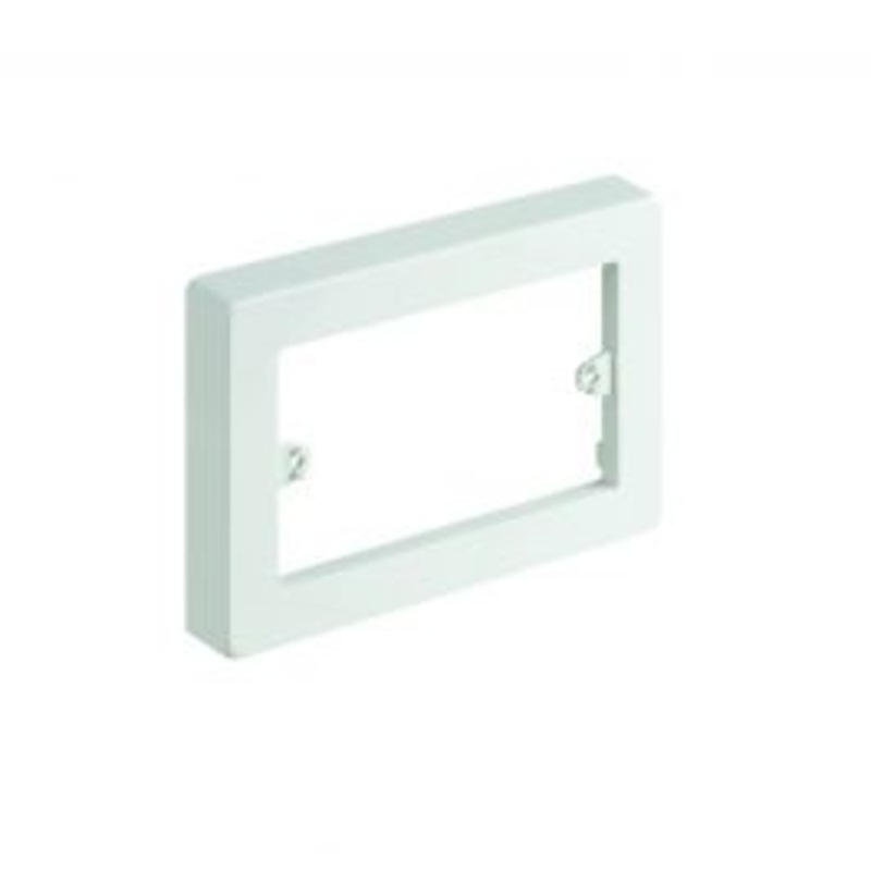 ADAPTER BOX OVAL WHITE
