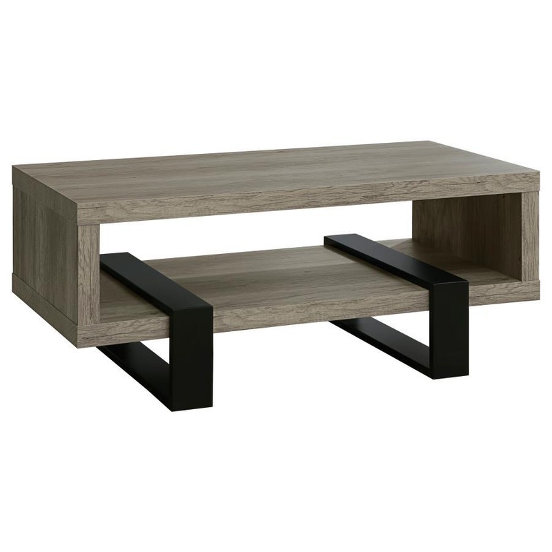 Dinard – Engineered Wood Coffee Table – Gray Driftwood