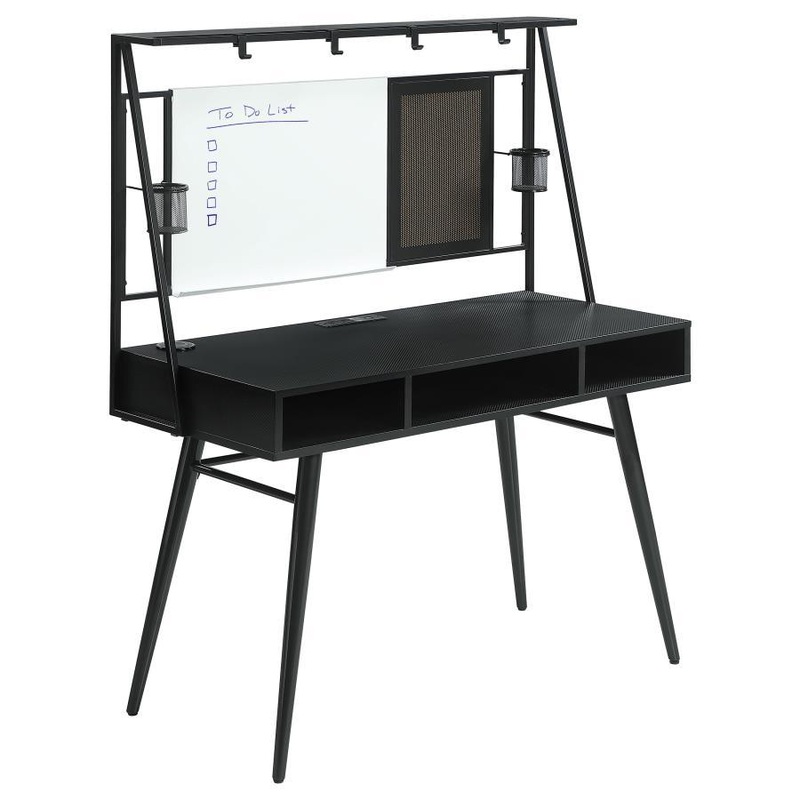 Jessie – Writing Desk With Whiteboard And USB – Black