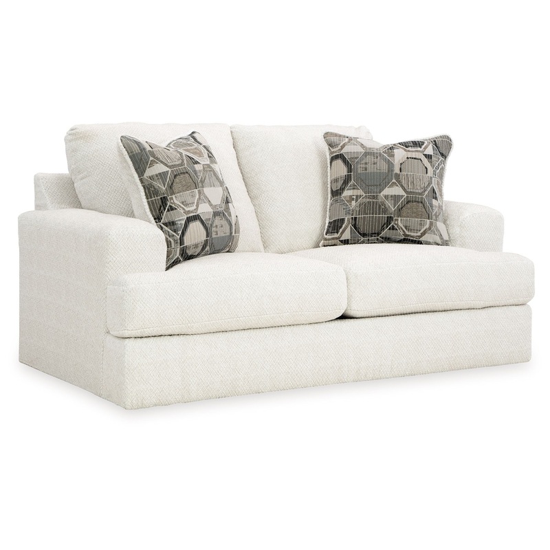Karinne – Loveseat|White