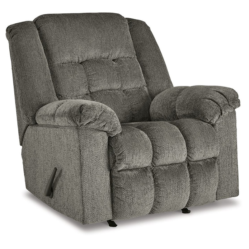 Kegler – Rocker Recliner|Gray|Light Brown
