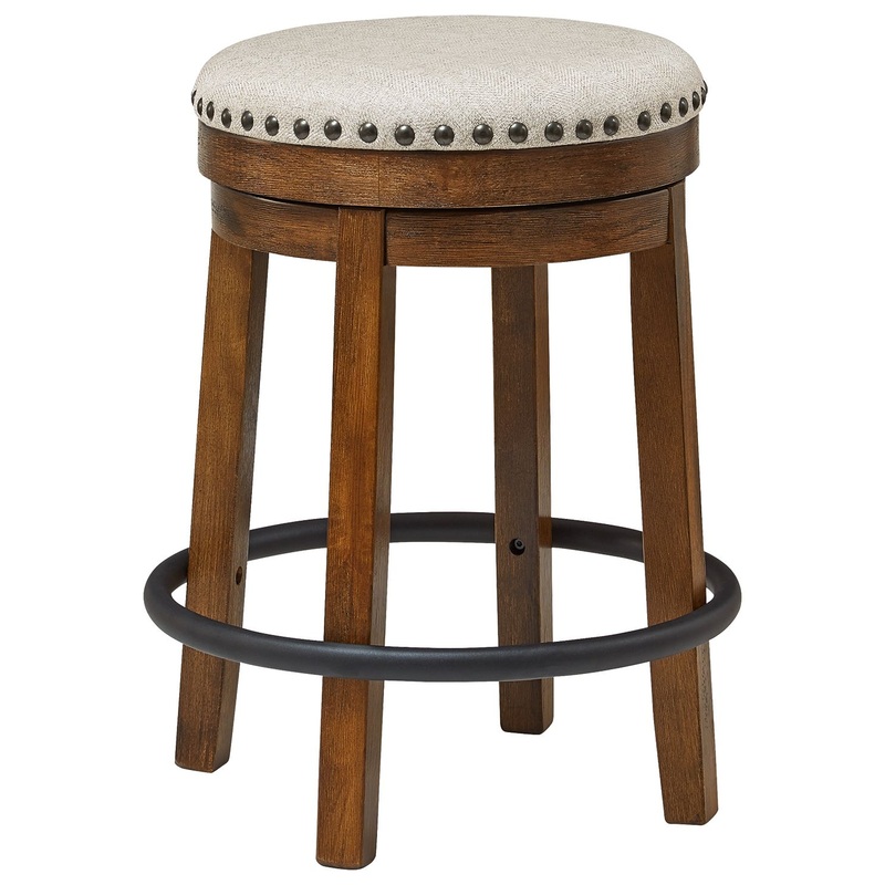 Valebeck – Upholstered Swivel Stool