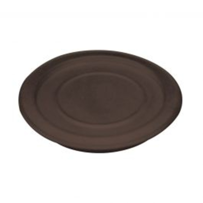 WOOD ROSETTE 0.5MM DIA120 MM ENAMELLED BLACK