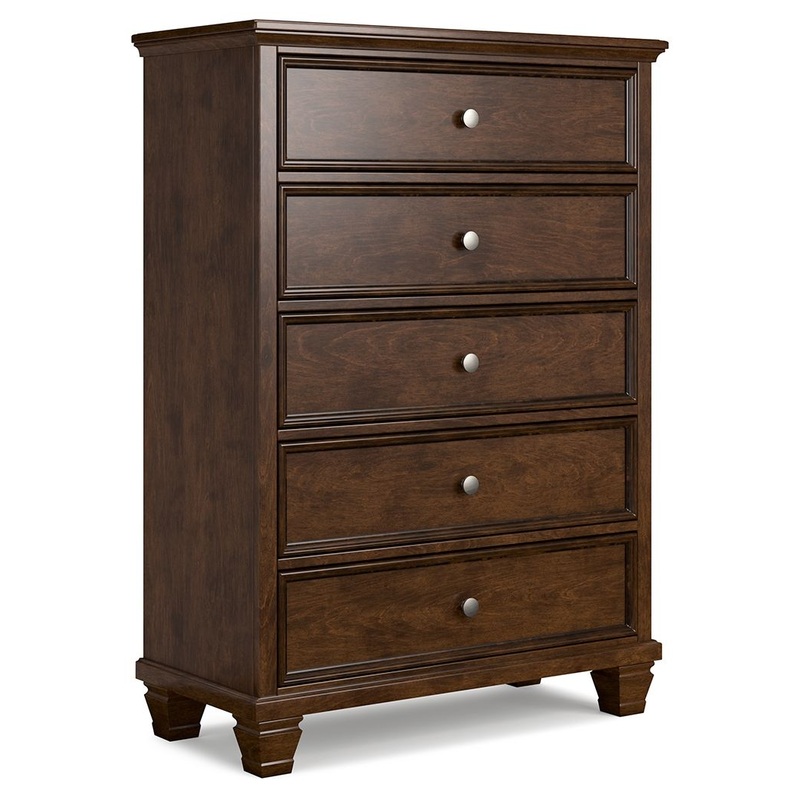 Danabrin – Five Drawer Chest – Brown