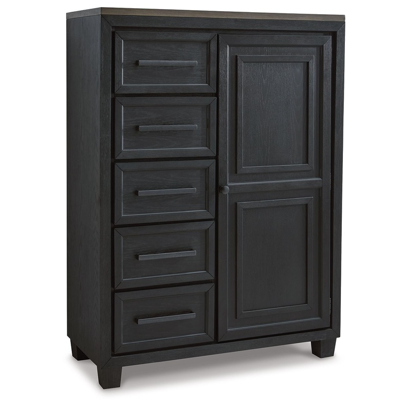 Foyland – Door Chest – Black / Brown