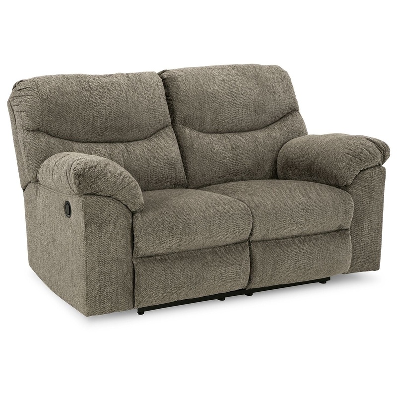 Alphons – Reclining Loveseat|Beige|Light Brown