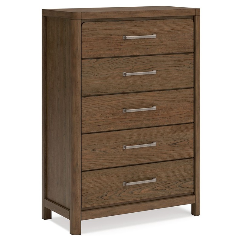 Cabalynn – Five Drawer Chest – Light Brown