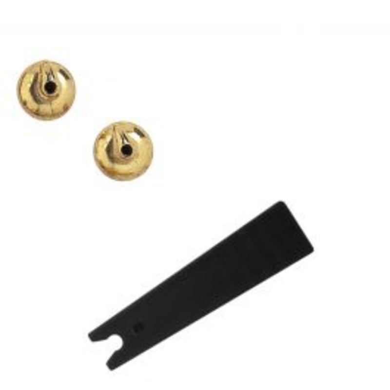 ZAMAK PICTURE HOOKS WITH GOLD-COLOURED APPLICATOR 5 PCS.