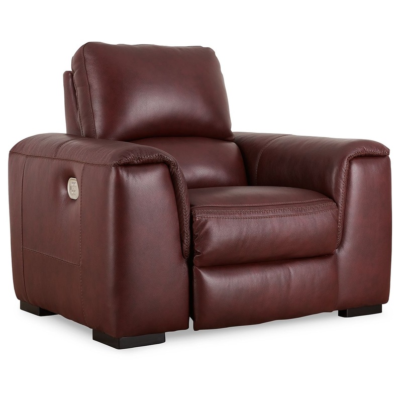 Alessandro – Power Recliner|Dark Brown|Dark Red