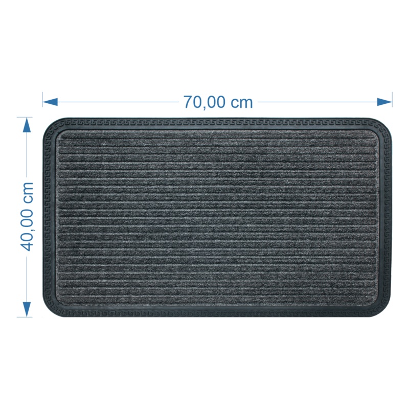 BORDER DOORMAT 40X70 CM POLYPROPYLENE EG