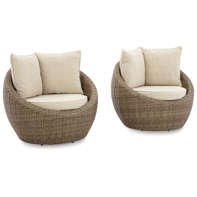 Danson – Swivel Lounge With Cushion