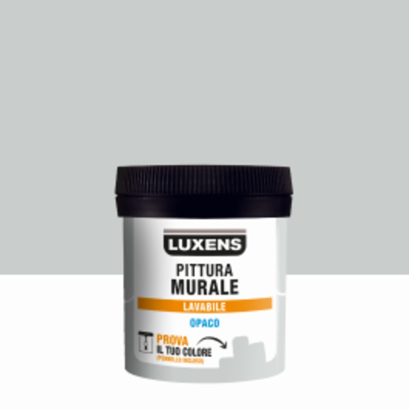 SMOKE GREY PAINT 6 WASHABLE LUXENS 75 ML