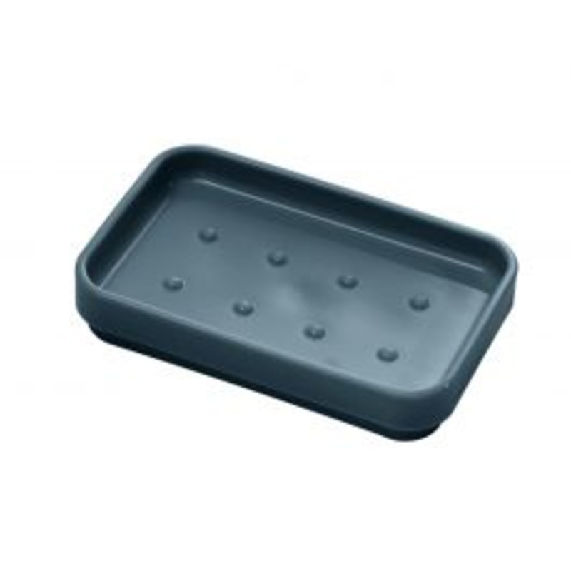 SOAP DISH BLUE PETROLEUM SQUARE