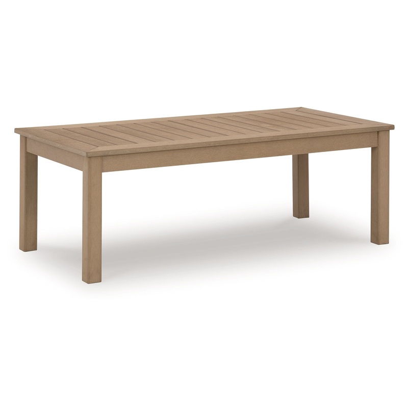 Hallow Creek – Rectangular Cocktail Table – Driftwood