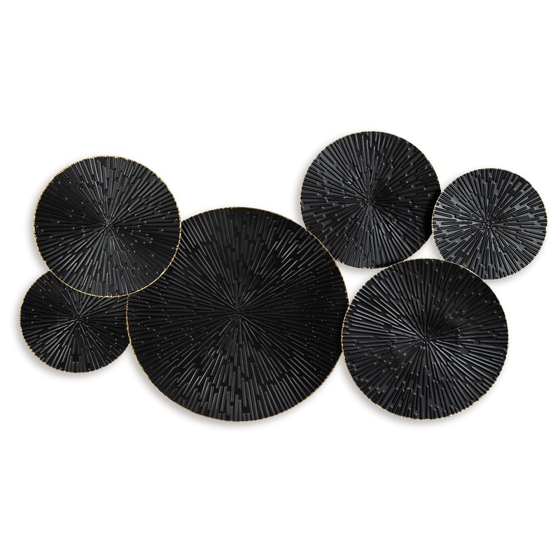 Rhetlen – Wall Decor – Black / Gold Finish