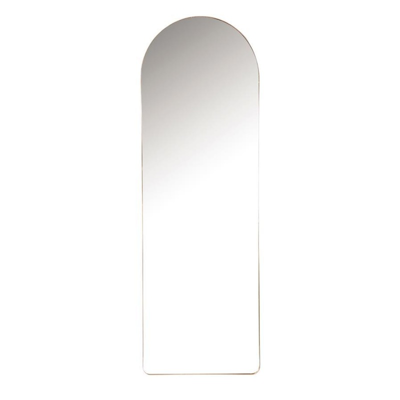 Stabler – Metal Framed Floor Mirror – Rose Gold