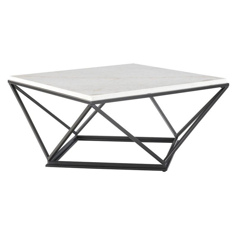 Riko – Square Coffee Table – Black