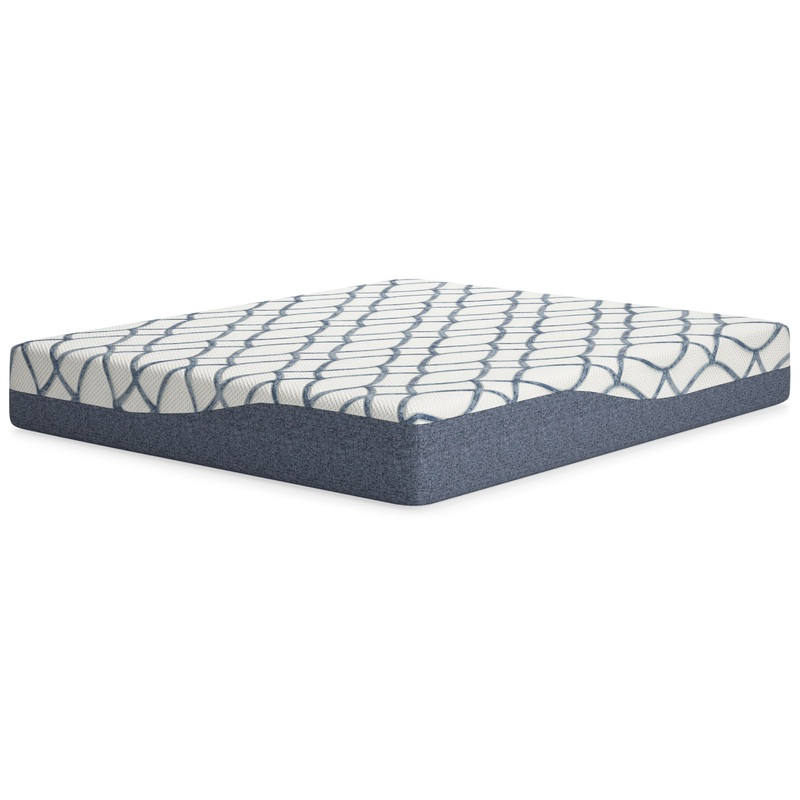 12 Inch Chime Elite 2.0 – California King Mattress – White / Blue