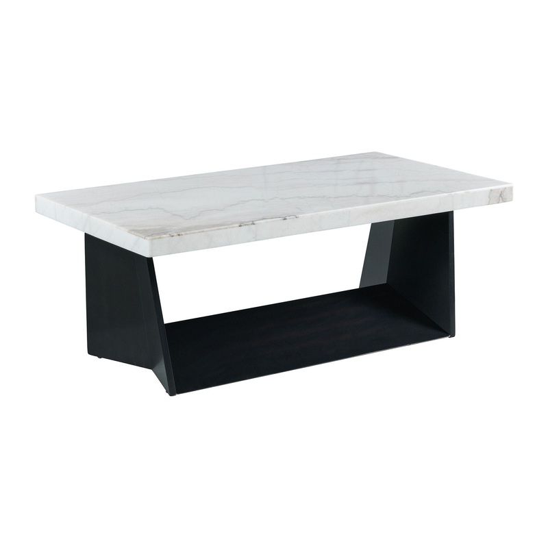 Beckley – Coffee Table|White|Black