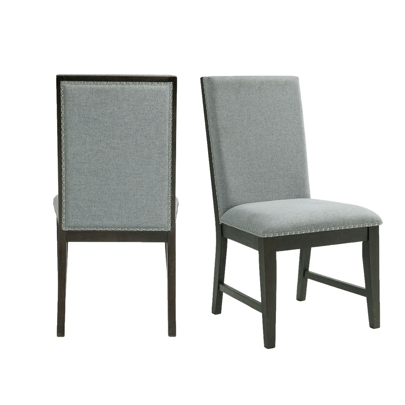 Donovan – Standard Height Side Chair (Set of 2) – Gray